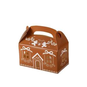 Caja de Pan de Jengibre con Temática Navideña, Caja de Dulces para el Día de San Valentín y Halloween, Caja de Pan Portátil - Product Image 6