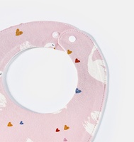 Serviette de salive imprimée pour enfants Bavoir nouveau-né cadeau d'anniversaire bavoirs bébé coton bio