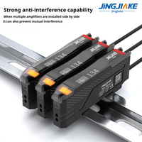 Amplificateur à fibre optique à affichage numérique chinois M3M4M5M6 Sonde de protection métallique Réflexion traversante du faisceau Capteur à angle droit