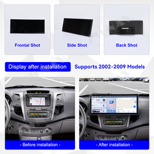 Reproductor de DVD para Auto ZWNAV con Pantalla Táctil de 15.8 Pulgadas, Android 15, Navegación <span class=keywords><strong>GPS</strong></span>, Carplay y Estéreo para Toyota Hilux 2002-2009 - Product Image 6