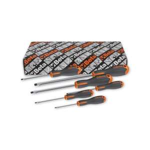 BETA - 012011206 Set with 6 Evox <b>screwdrivers</b> for slotted head screws - EAN 8054809133348 <b>SCREWDRIVERS</b> <b>SCREWDRIVER</b> SETS - Product Image 1
