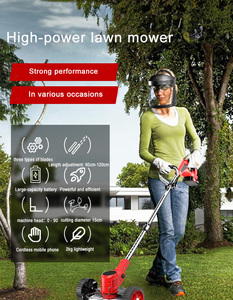 Cortacéspedes de 21V de Alta Potencia con Tres Cuchillas, Batería de Litio, Múltiples Escenarios, NY-236, para Cortar Césped y Podar Arbustos - Product Image 4
