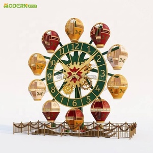 Grande Roue Commerciale Rétro <span class=keywords><strong>de</strong></span> 15 m – Attractions <span class=keywords><strong>de</strong></span> Fête Foraine <span class=keywords><strong>de</strong></span> Luxe pour Visites Touristiques et Manèges Amusants - Product Image 2