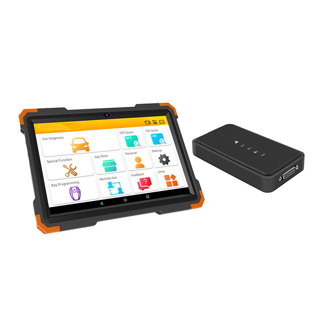 High Quality Full System BT 5.0 10 Inch OBD2 Diagnostic Scanner Code Reader Tablet ECU Key Programmer Auto Car Diagnostic Tools