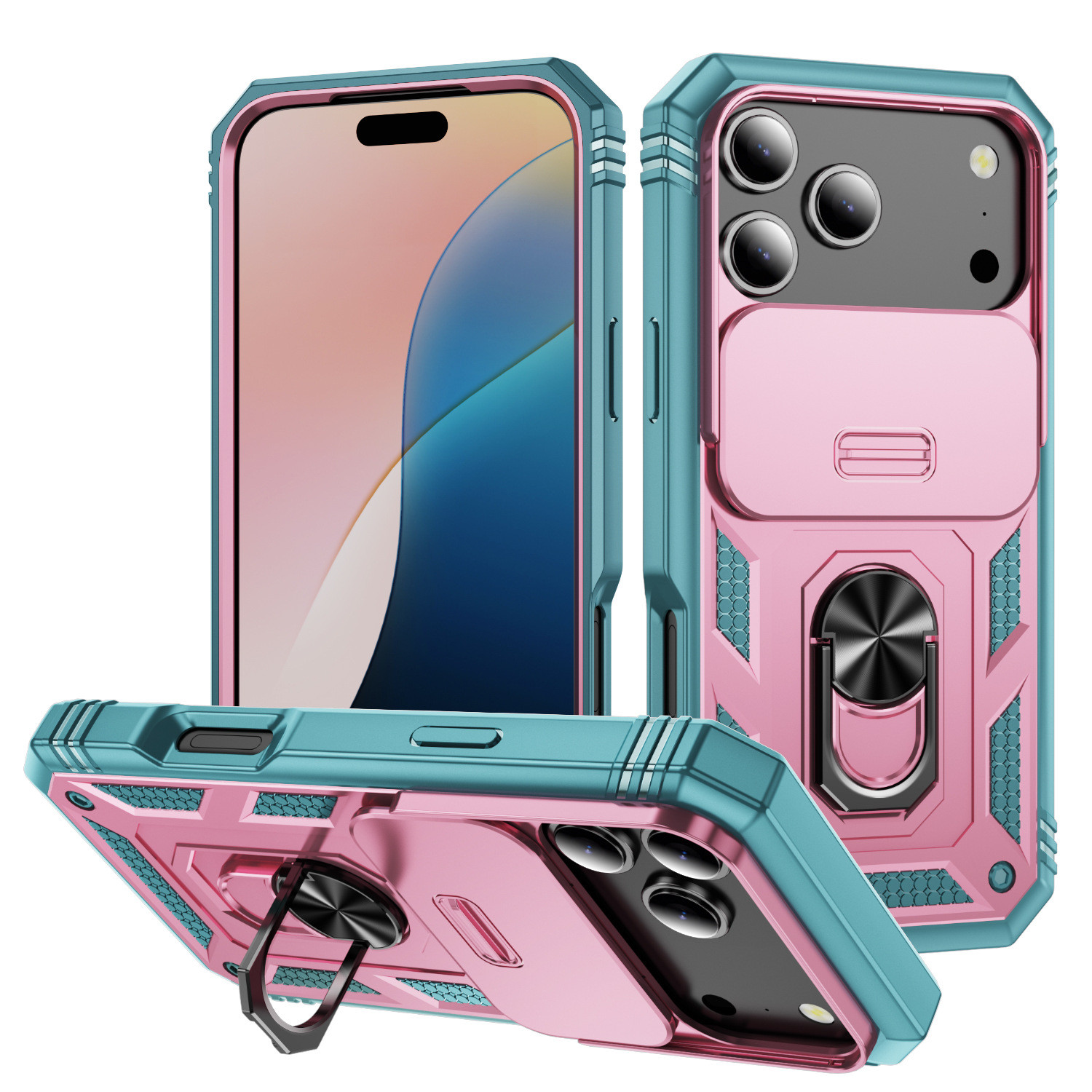 Rosa + verde