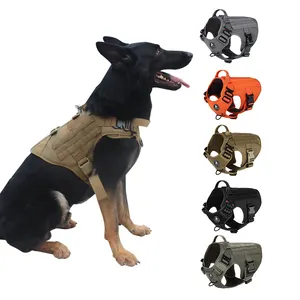 Walking Hiking Training Large Size Padded Fully Adjustable No-Pull Heavy Dutyy Korea Dog Harness