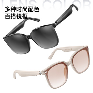 Smart <b>Glasses</b> GS260 Polarized Bluetooth 5.3 Call Music For Women Fashion Design - Product Image 1
