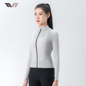 <span class=keywords><strong>Maillot</strong></span> de cyclisme ROCKBROS léger et frais en soie glacée, <span class=keywords><strong>personnalisé</strong></span> pour la <span class=keywords><strong>route</strong></span>, haut de cyclisme d'été pour femmes, maillots à manches longues - Product Image 4