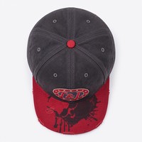 Casquette de baseball ajustable à 6 panneaux en faux daim avec logo personnalisé T&L et impression numérique par transfert thermique