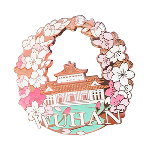 Imanes de Nevera Metálicos 2D/3D de la Serie Ciudad Personalizados, Imanes de Nevera con Logotipo Exclusivo, Imanes de Nevera Personalizados, Decoración de Nevera, Regalos Navideños - Product Image 5