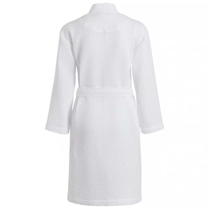 Peignoir de bain en coton <span class=keywords><strong>super</strong></span> doux de haute qualité pour hommes et femmes, idéal pour les hôtels, les salons de beauté et les spas, peignoir unisexe de luxe en nid d'abeille - Product Image 2