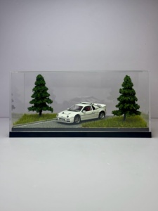 Base de <span class=keywords><strong>Diorama</strong></span> Micro de Carretera 1/64 con Vitrina para Modelos de Coches Diecast MiniGT <span class=keywords><strong>Hot</strong></span> <span class=keywords><strong>Wheels</strong></span>, Caja de Almacenamiento y Adorno 150x77x70mm - Product Image 5