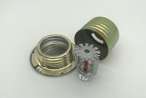 Tête de sprinkler incendie dissimulée, type suspendu, 1/2 pouce, en laiton, installation facile pour les incendies de classe A et B - Product Image 4