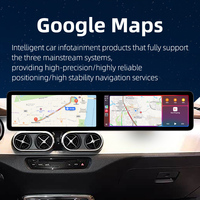 Appareil de navigation GPS pour voiture de 25,6 pouces, autoradio, écran plat, autoradio multimédia, lecteur DVD pour Mercedes Classe X 18-24