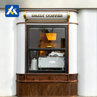 Ventana Plegable Vertical de Aluminio Estilo Europeo con Rotura de Puente Térmico y Vidrio Aislante para Patio de Hotel y Conexión Interior/Exterior