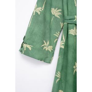 Robes Midi à Manches Longues et Col Rond à Imprimé Floral, Nouvelle Série, Personnalisables, pour Femmes, Style Commuter, Vente en Gros - Product Image 2