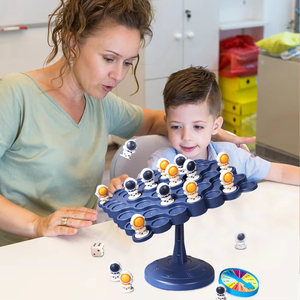 Juego de Mesa de Equilibrio para Niños, Astronautas, Juego de Mesa Interactivo y Divertido para Padres e Hijos, Juguete de Bloques de Construcción - Product Image 5