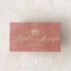Custom Logo Gecoat Papier Bedrukt Cardstock Gecoat Papier Holografisch Drukbedrijf Bedankkaarten - Product Image 5