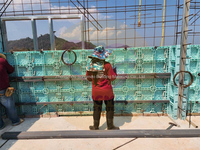 SONGMAO Centaines de Moules en Plastique Réutilisables pour Dalles de Béton Coffrage de Construction Panneaux