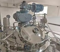 Machine de fabrication de pommades et de pâtes émulsifiées sous vide de type fixe personnalisée, cuve d'homogénéisation pour mayonnaise