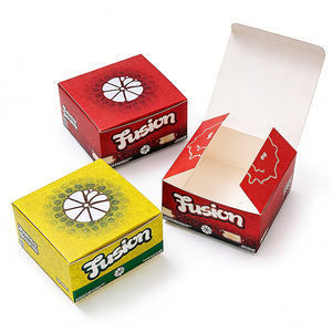 Boîtes cadeaux personnalisées en papier kraft de luxe pour aliments, sucre, fraises, chocolat - Product Image 1