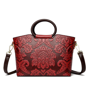 Bolsos Vintage de marca para mujer, bolsos de mensajero de cuero de alta calidad, bolso de hombro cruzado para mujer, bolso de mano informal - Product Image 1