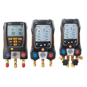 เกจวัดแรงดันแอร์ Testo 549 & 550 เกจวัดแรงดันน้ำยาทำความเย็นแบบดิจิตอล 557 สำหรับยานยนต์ ความแม่นยำสูง - Product Image 2