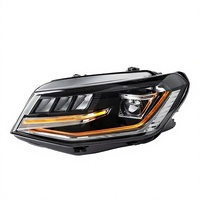 Phare avant SLJUNH pour VW Caddy Mk4, phare LED 2015-2020, lentille de projecteur haute puissance, signal dynamique DRL, pièces automobiles