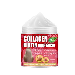 Mascarilla Capilar de Queratina y Colágeno Todo en Uno para Cabello Seco, Dañado y Encrespado, OEM, la Más Vendida en América del Norte - Product Image 1