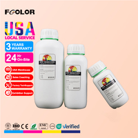FCOLOR 500ml DTF encre autocollant dissolvant Solution de nettoyage liquide DTF dissolvant nettoyant pour DX5 DX7 XP600 TX800 WF4720 I3200 imprimante