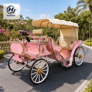 Elegante Carruaje Victoriano para Paseos Turísticos, Remolcado por Caballos, para Parques Costeros, Ciudades Históricas y Recorridos Turísticos - Product Image 3