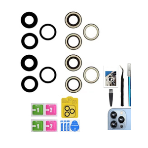 עדשה אחורית מצלמה אחורית זכוכית עבור <span class=keywords><strong>iPhone</strong></span> 12 פרו מקסימום עבור <span class=keywords><strong>iPhone</strong></span> 12 pro חלק חילוף - Product Image 1