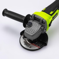 Meuleuse d'angle électrique sans fil 21V 100mm, outil industriel et DIY, fine, portable, micro, sans balais, avec affichage numérique, pour le conditionnement de surface
