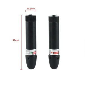 Instrumento de puntería láser táctico de punto rojo/Verde ajustable portátil profesional accesorio óptico de caza preciso - Product Image 4