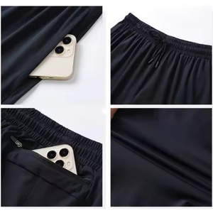 กางเกงจ็อกเกอร์ผู้ชาย น้ำหนักเบา แห้งเร็ว คุณภาพสูง ผ้ายืดไนลอนผสมสแปนเด็กซ์ สำหรับเล่นกีฬาและกอล์ฟ - Product Image 6