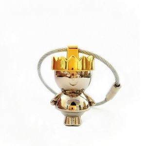 High Quality Creative Cute Sweet King and Queen Mini <b>Key</b> <b>Chain</b> for Couples love Story Car Pendants and Couple Small Gift - Product Image 4