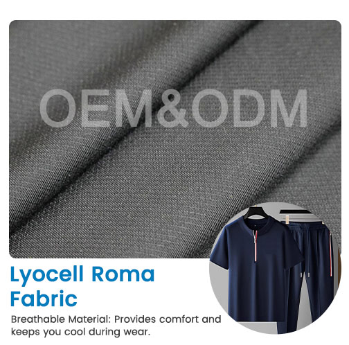 Wholesale Twill Roma Fabric Soft Breathable 44%Rayon 45%Nylon 11%Spandex for Sportswear