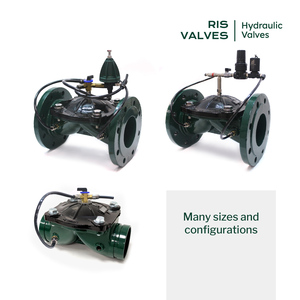 Chất lượng cao ông loạt Hướng dẫn sử dụng van điều khiển thủy lực 5 inch mặt bích kim loại thủy lợi chất lượng thủ công van - Product Image 3