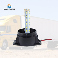 Neue DC10-100V LKW-Gabelstapler Warnblinkleuchten Bernsteinfarbene LED-Rundumleuchte Großhandel