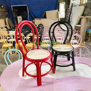 Stylish Durable Comfortable Handcrafted Eco-friendly Modern Rattan <b>Chair</b> for <b>Kids</b> Outdoor Living Room Bedroom Use - Product Image 5