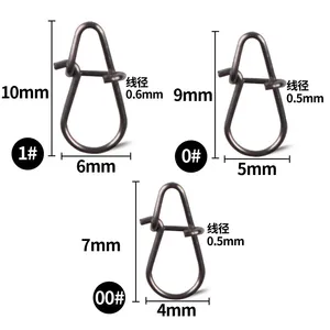 Lushawer thép không gỉ câu cá <span class=keywords><strong>Snap</strong></span> Hooked <span class=keywords><strong>Snap</strong></span> câu cá giải quyết công cụ an toàn Snaps nhanh clip khóa <span class=keywords><strong>Snap</strong></span> kết nối - Product Image 4