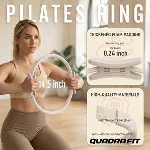 Accesorios de Fitness al por Mayor Kit de Accesorios de Pilates Unisex Calcetines de Pilates Banda de Resistencia de Tela <span class=keywords><strong>para</strong></span> Gimnasio Bloque de <span class=keywords><strong>Yoga</strong></span> Anillo de Pilates - Product Image 5