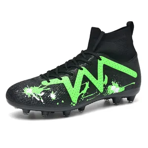 2024 new trend high quitily Football Boots Cleats Grass Training Sport Footwear Soccer Shoes Men Soft Ground Soccer Cleats