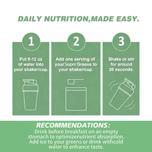 Polvo de Vegetales Mixtos 100% Puro, Superalimento Verde en Polvo, Polvo de Superverdes, Venta Caliente - Product Image 6