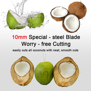 Machine de découpe automatique pratique pour ouvrir les noix de coco dans les presse-agrumes Rationalisez votre flux de travail de traitement de la noix de coco - Product Image 3