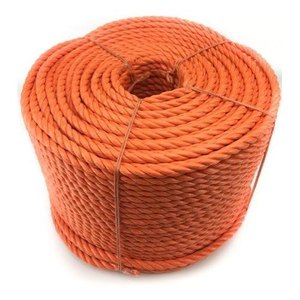 12mm White Blue Polypropylene (PP) Twist Rope UV Resistant Water-proof Durable Lightweight Outdoor Industrial Marine <b>Fishing</b> - Product Image 2