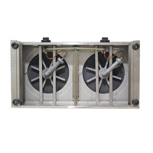 Máquina de crepé de Gas glp giratoria automática de acero inoxidable, dos cabezales, 40Cm + 40Cm, alta calidad - Product Image 6