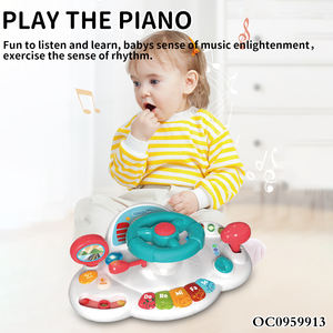Volant jouet mini <span class=keywords><strong>piano</strong></span> <span class=keywords><strong>clavier</strong></span> instrument de musique jouets électroniques jeux pour enfants - Product Image 4