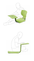 De travail polyvalent surface pour écrire ou en utilisant des ordinateurs portables sur le sol sans assemblage requis bureau
