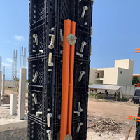 RAPID 100s Coffrage en plastique réutilisable pour béton, panneaux de coffrage pour dalles, pour la construction